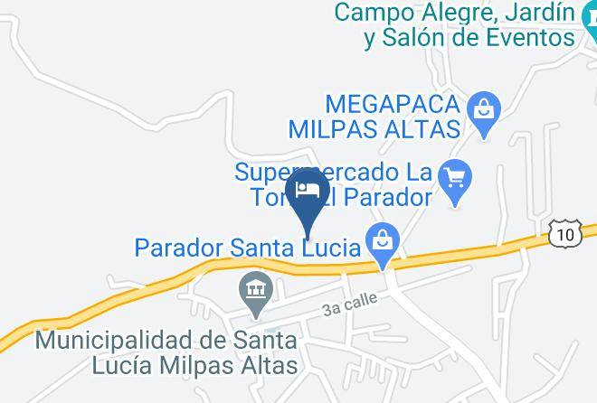 Santa Lucia Milpas Altas - Hotel El Mirador Anexo 1 Maps
