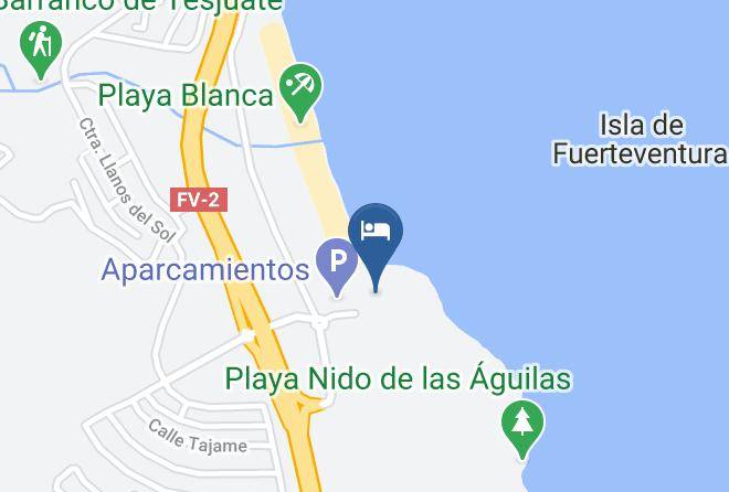 Las Palmas - Hotel El Mirador De Fuerteventura Maps