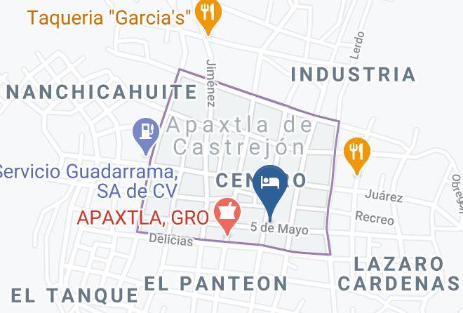 Apaxtla - Hotel El Mirador De Martita Maps