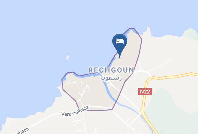 Ain Temouchent - Hotel El Mokhtar Maps