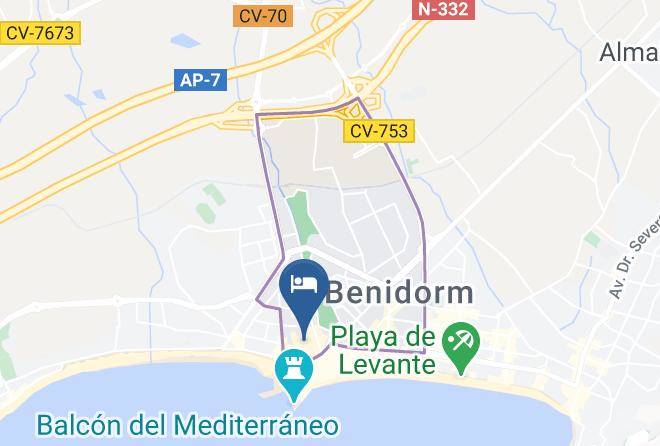 Alicante - Hotel El Moli Maps