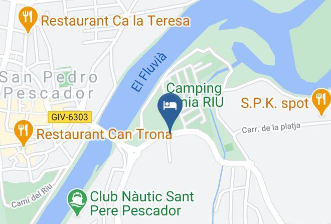 Girona - Hotel El Moli Maps