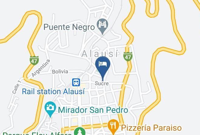 Alausi - Hotel El Molino Maps