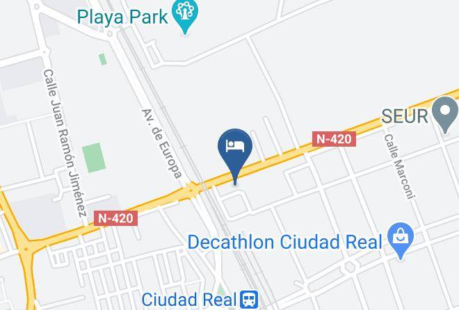 Ciudad Real - Hotel El Molino Maps