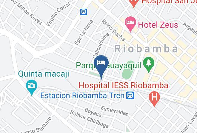 Riobamba - Hotel El Molino Maps
