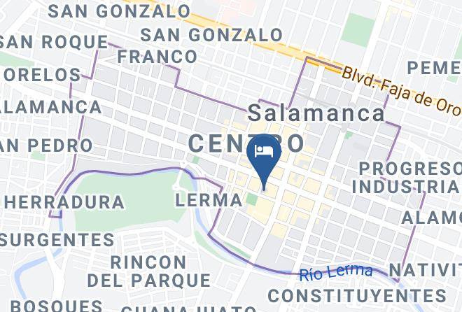 Salamanca - Hotel El Monte Maps
