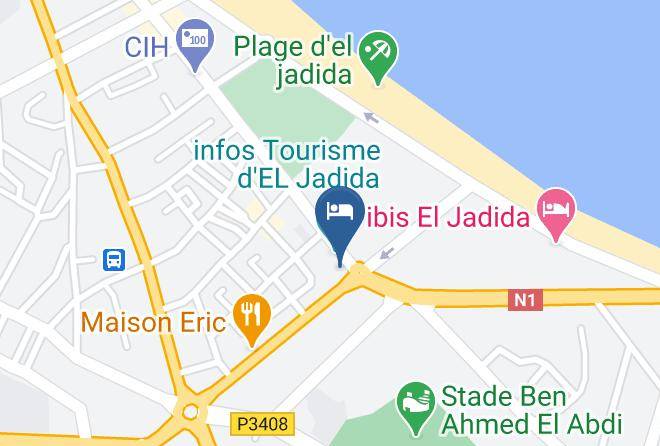 Grand Casablanca - Hotel El Morabitine Maps