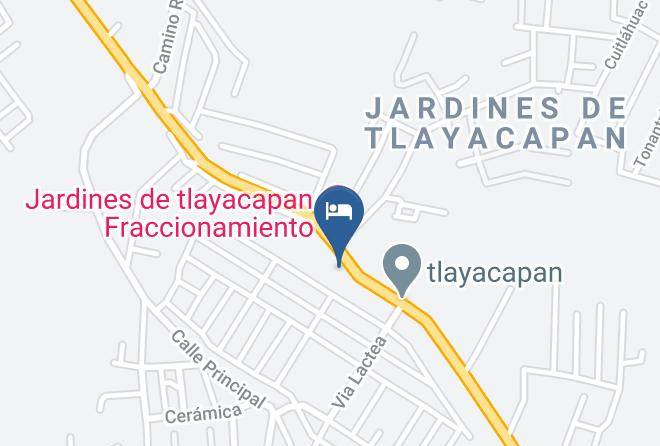 Yautepec - Hotel El Morichal Maps
