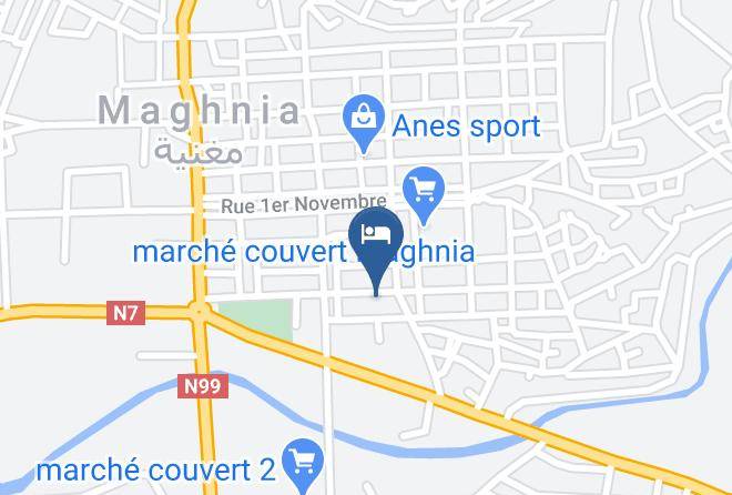 Tlemcen - Hotel El Mouahidine Maps