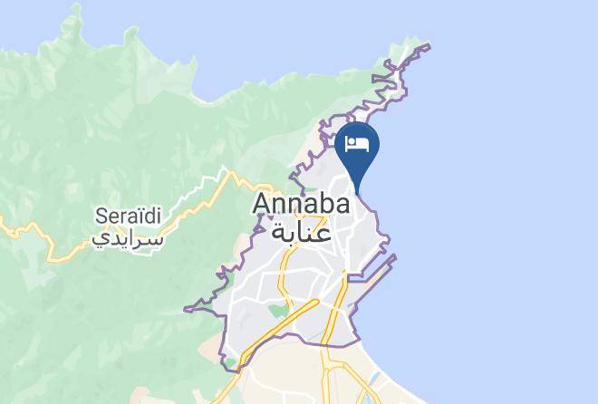 Annaba - Hotel El Mouna Maps