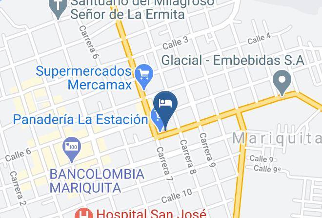 Mariquita - Hotel El Negro Maps
