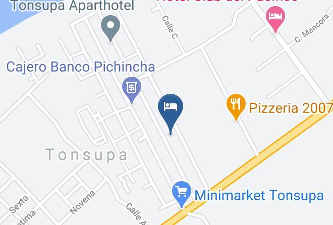 Atacames - Hotel El Nuevo Eden Maps