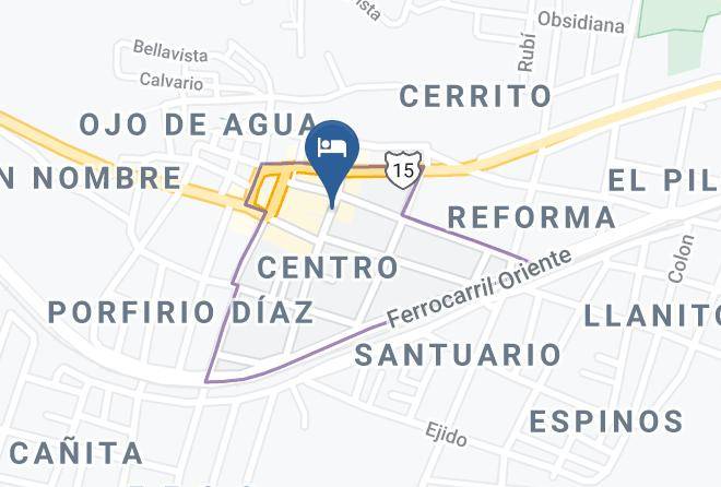 Magdalena - Hotel El Opalo Maps