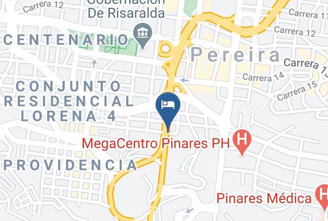 Pereira - Hotel El Opita Maps