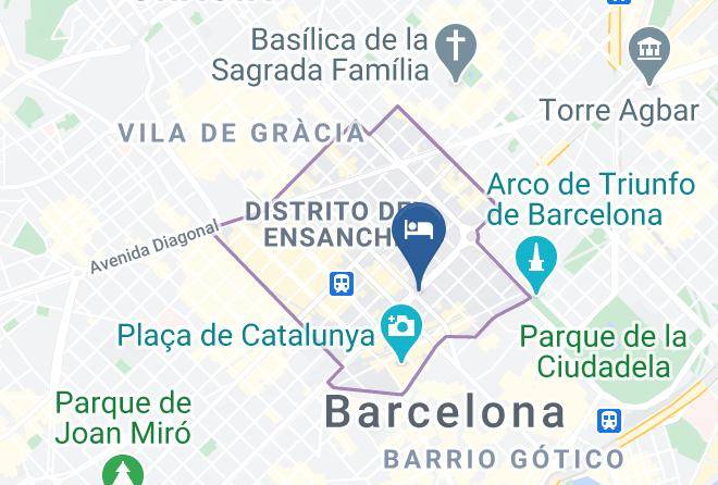Barcelona - Hotel El Palace Barcelona Maps