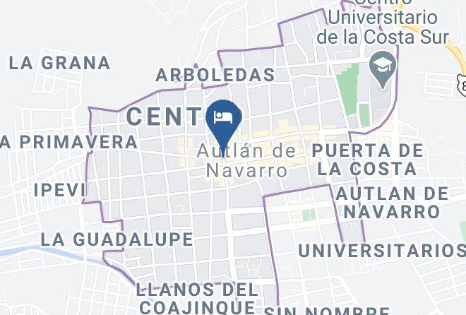 Autlan De Navarro - Hotel El Palomar Maps