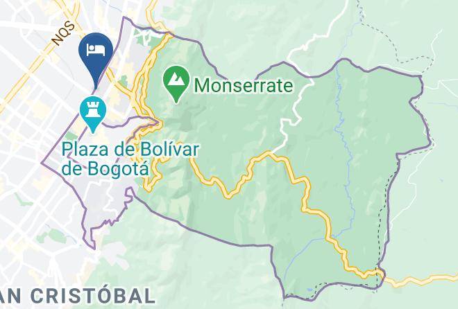 Bogota - Hotel El Paraiso Maps