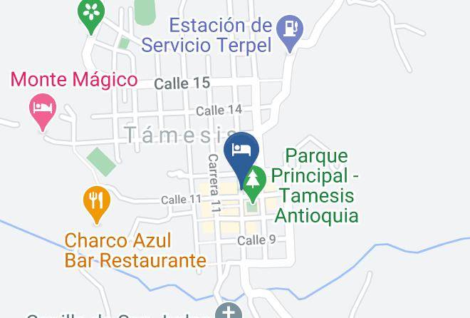 Tamesis - Hotel El Paraiso De Tamesis Maps
