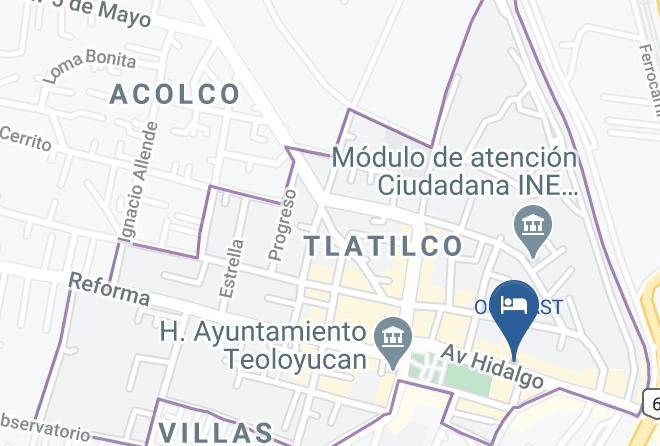 Teoloyucan - Hotel El Paraiso Maps