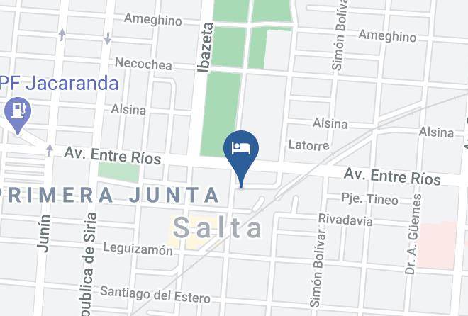Salta - Hotel El Pasaje Maps