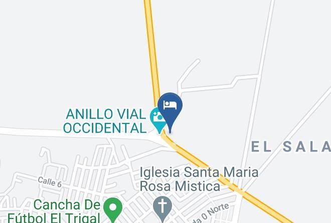 Cucuta - Hotel El Paso Maps