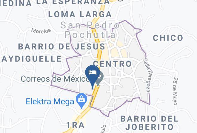 San Pedro Pochutla - Hotel El Patio Maps