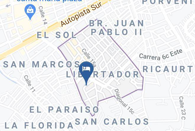 Soacha - Hotel El Patriota Maps