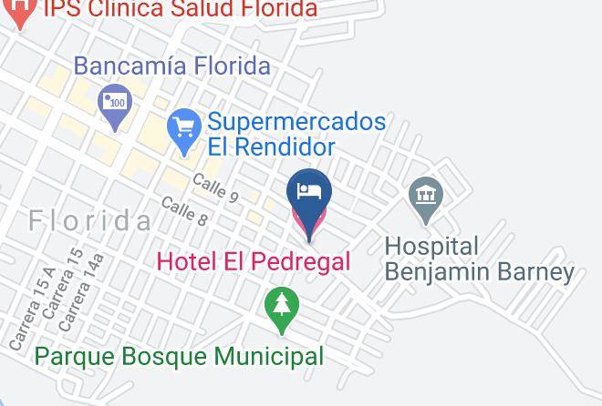 Florida - Hotel El Pedregal Maps