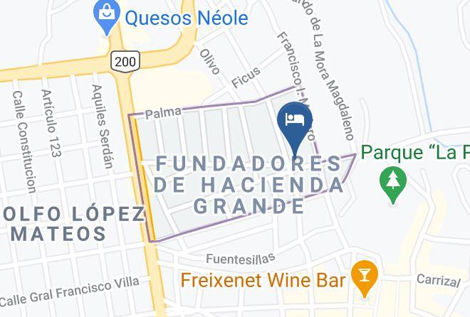 Tequisquiapan - Hotel El Pedregal Tequisquiapan Maps