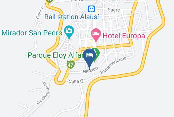 Hotel El Penon Map