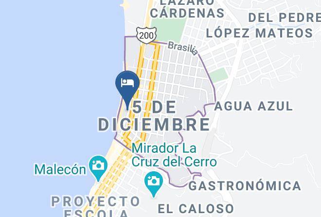 Puerto Vallarta - Hotel El Pescador Maps