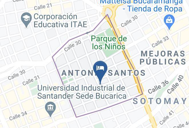 Bucaramanga - Hotel El Pilar Maps