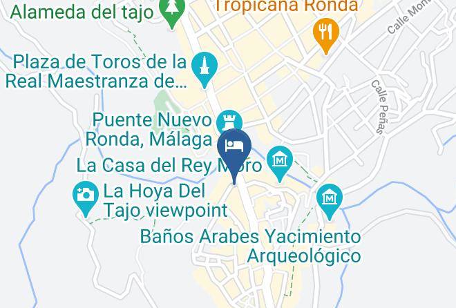 Hotel El Poeta De Ronda Map