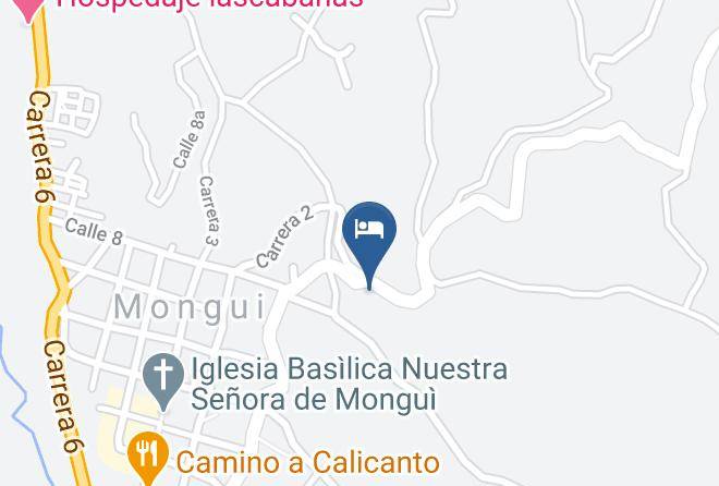 Mongui - Hotel El Portal De La Cascada Maps