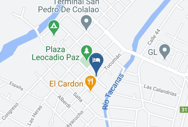 Trancas - Hotel El Portal De San Pedro Maps