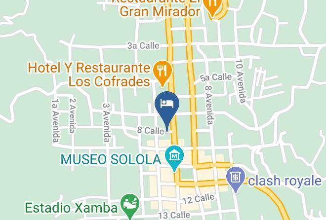 Solola - Hotel El Portal Sololateco Maps
