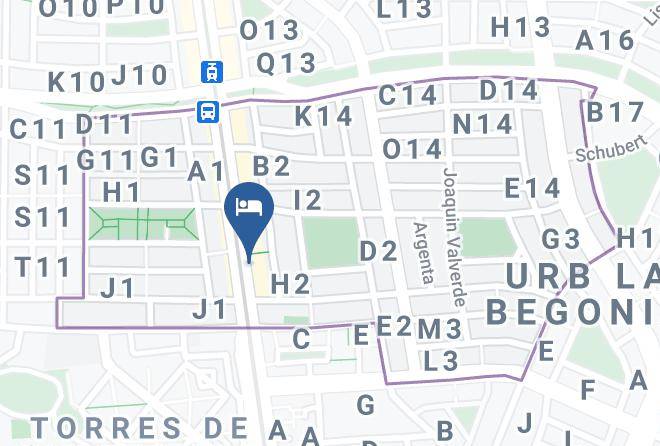 San Borja - Hotel El Prado Maps