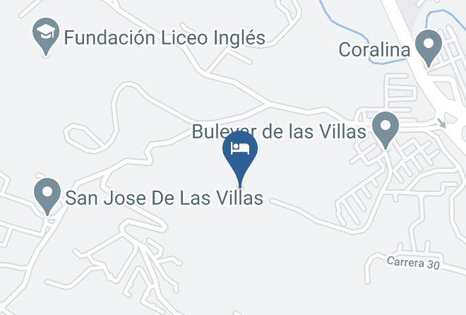 Hotel El Pueblito Cafetero Pereira Map