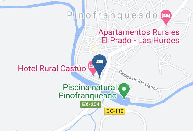 Caceres - Hotel El Puente Maps