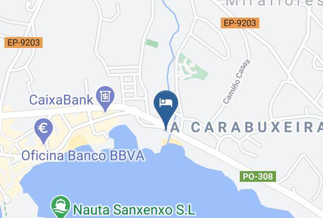 Pontevedra - Hotel El Puente De Sanxenxo Sl Maps
