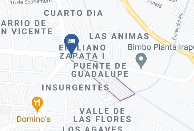 Irapuato - Hotel El Puente Maps