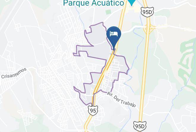 Temixco - Hotel El Puente Maps