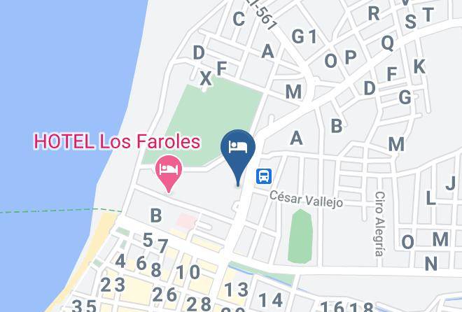 Hotel El Puerto Map