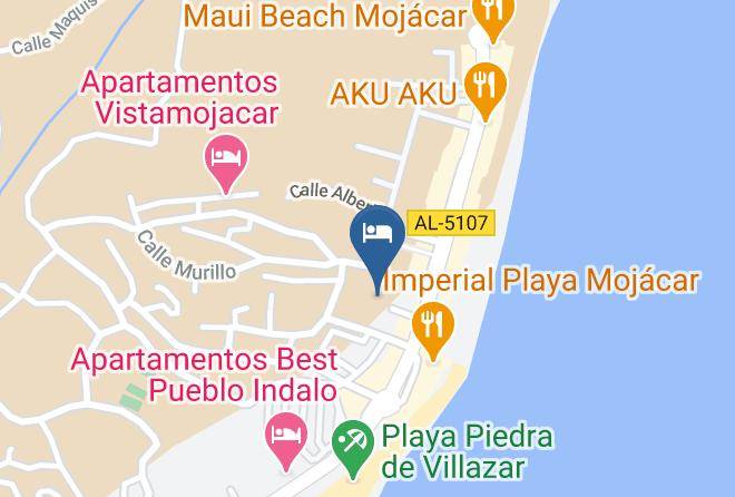 Almeria - Hotel El Puntazo Maps