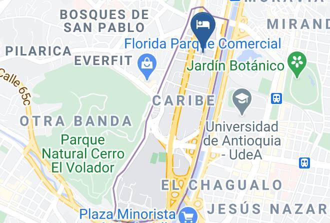Medellin - Hotel El Punto Maps