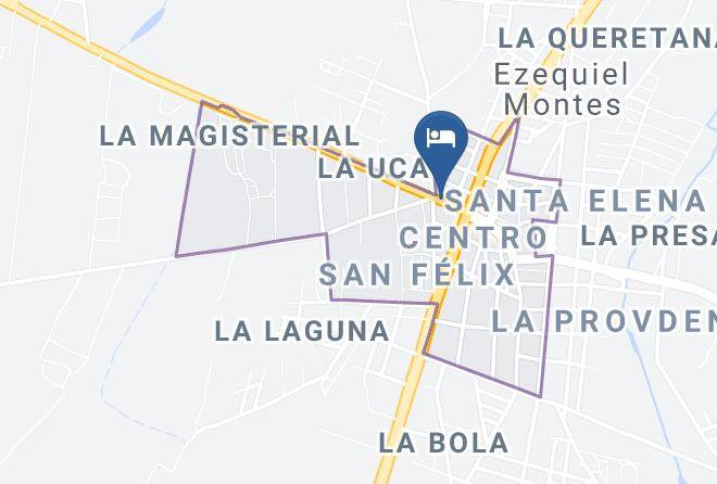 Ezequiel Montes Municipality - Hotel El Queretano Maps