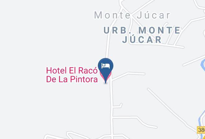 Hotel El Raco De La Pintora Map