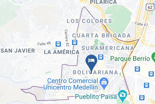 Medellin - Hotel El Rami Maps