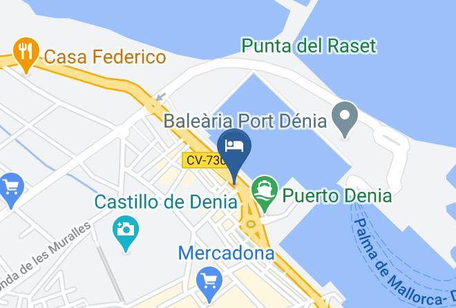 Alicante - Hotel El Raset Maps