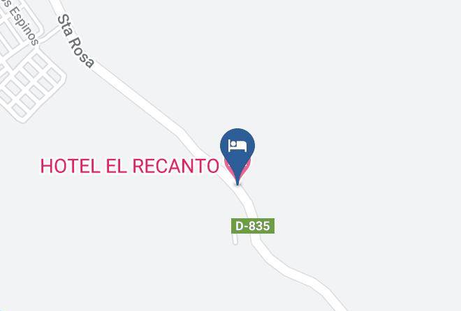 Hotel El Recanto Mapa - Coquimbo - Choapa Province
